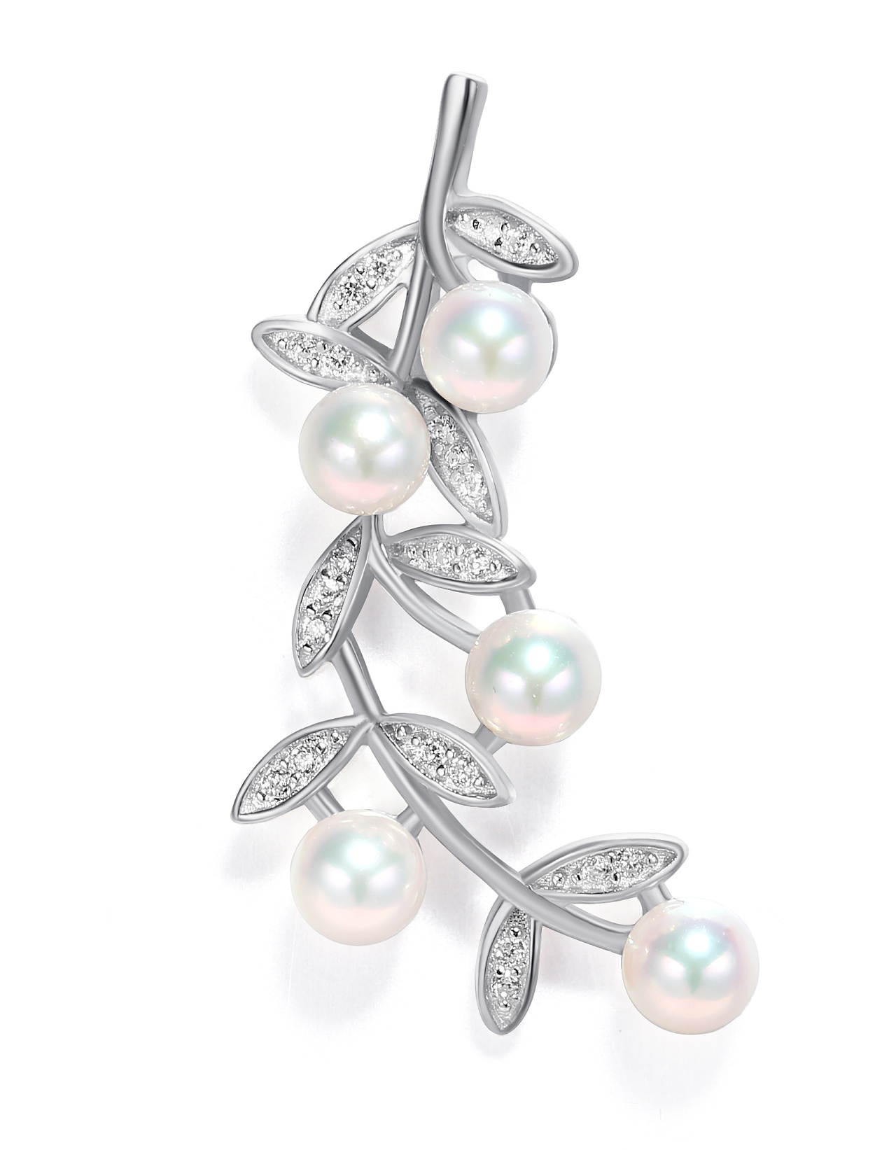 珍珠饰品与萌趣小老鼠 临摹作品中的摄影产品呈现